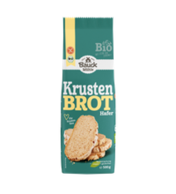 Krustenbrot Backmischung, glutenfrei, vegan, 500 gr Packung, Bauck Mühle