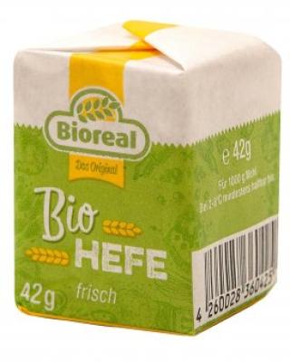 Frischhefe (Würfel), vegan, 42 gr Stück, Bioreal