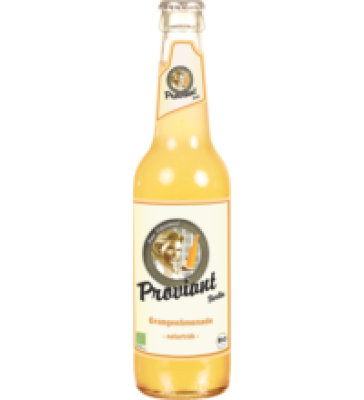Orangenlimonade, vegan, 0,33 ltr Flasche, Proviant