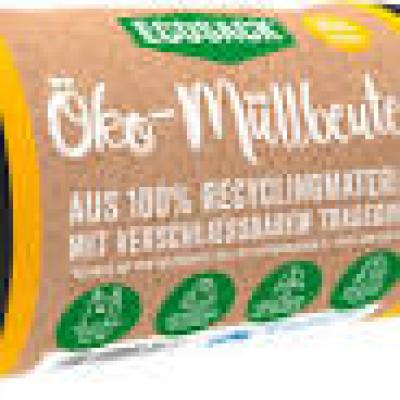 Öko-Müllbeutel 35L, 20 St Rolle, Ecosack