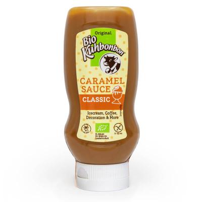 Caramel Sauce Classic, 250 gr Flasche, Kuhbonbon