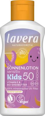 Sonnenlotion Kids LSF 50, vegan, 100 ml Flasche, lavera