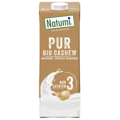 Cashewdrink, vegan, 1 ltr Tetra Pack, Natumi