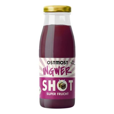 Ingwer Shot Superfrucht, vegan, 0,25 ltr Flasche, OSTMOST