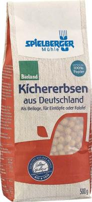 Kichererbsen aus Deutschland, vegan, 500 gr Packung, Spielberger