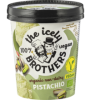 Pistachio Eiscreme, vegan, 460 ml Becher, Tiefkühlware, The Icely Brothers