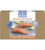 Wildlachs Filets, ohne Haut, 200 gr Schachtel (2 Stück), Tiefkühlware, followfood