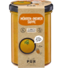 Frische Möhren-Ingwer Suppe, vegan, 400 gr Glas, PUR Bio-Manufaktur