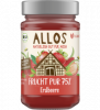 Fruchtaufstrich „Frucht Pur” Erdbeere, vegan, 250 gr Glas, Allos