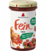 Fruchtaufstrich „Fein” Erdbeere, vegan, 280 gr Glas, Zwergenwiese
