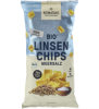 Linsen Chips mit Meersalz, vegan, 75 gr Packung, Heimatgut