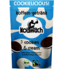 Koffeinhaltige Trinkschokolade Cookies & Cream, 100 gr Packung, Koawach