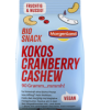 Bio Snack Kokos, Cranberry & Cashew, vegan, 90 gr Beutel, Morgenland