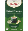 „Grüne Energie” Grünteemischung, vegan, 17 Btl Packung, Yogi Tea