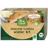 Panierte Hähnchen Schnitte Wiener Art, 200 gr Schachtel (2 Stück), Tiefkühlware, BioCool