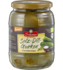Salz-Dill-Gurken, vegan, 650 gr Glas, Schweizer