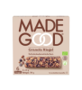 Granola Riegel mit Schokoladenstücken, vegan, 144 gr Packung (6 Stück), MadeGood