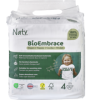Windeln BioEmbrace Größe 4 (7-18 kg), vegan, 26 Stück Packung, Naty