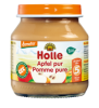 Apfel pur, vegan, 125 gr Glas, Holle