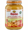 Karotten, Kartoffeln und Rind, 190 gr Glas, Holle