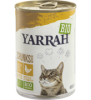 Katzenfutter Bröckchen Huhn in Soße, 405 gr Dose, Yarrah